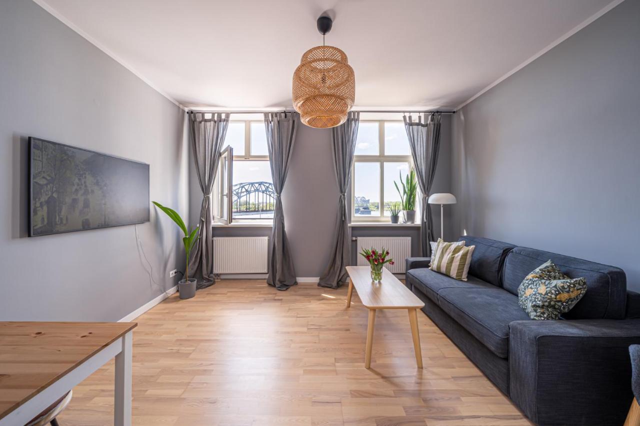 Cosy Studio With River View ريغا المظهر الخارجي الصورة
